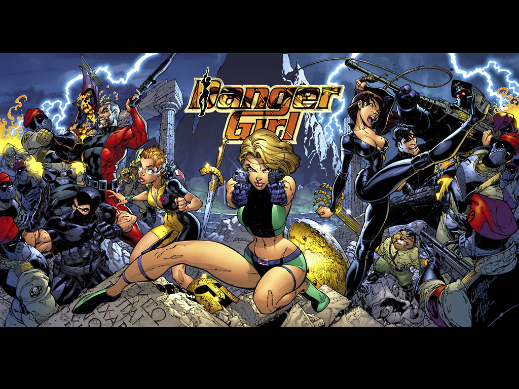 comic danger girl_combat 
